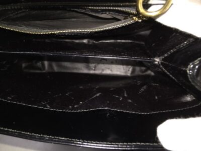 GUCCIバッグ内側施工前2