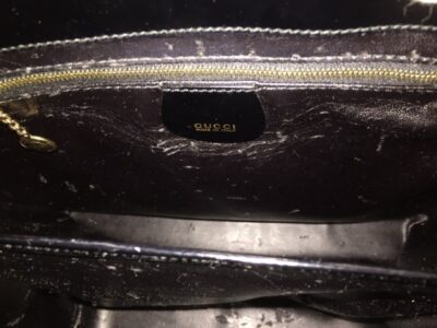 GUCCIバッグ内側施工前1
