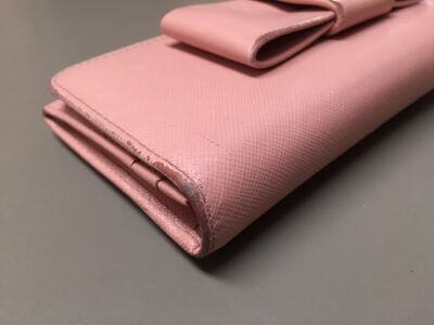 PRADA財布サイド３_施工前
