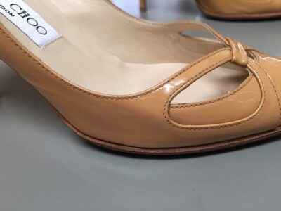 エナメルパンプス黒ずみ１_施工後