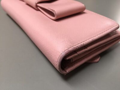 PRADA財布サイド４_施工前
