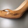 エナメルパンプス黒ずみ３_施工前