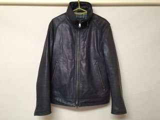 革ジャン施工前1