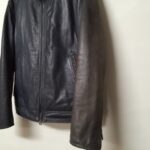 革ジャン施工前2