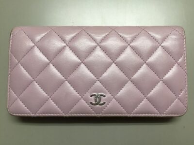 シャネル財布_施工前１