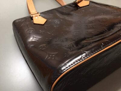 エナメルバッグ施工前3