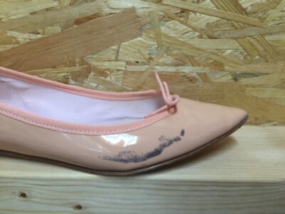 パテンレザーの色移り