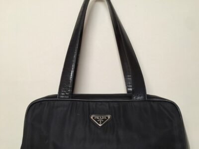 プラダバッグの持ち手交換_修理前