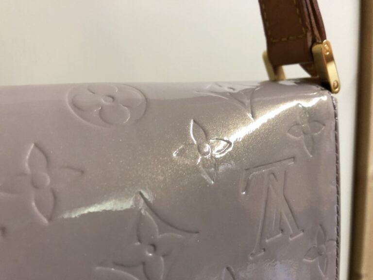 パール加工をしたバッグ