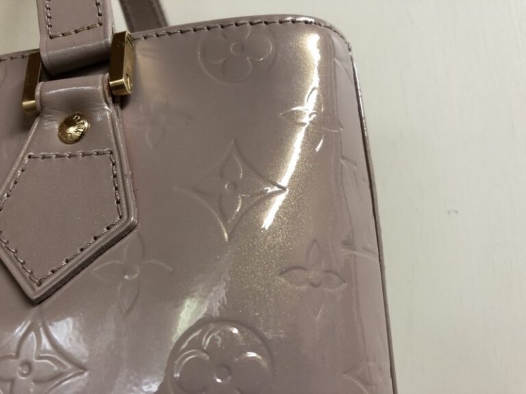 ヴェルニバッグのパール加工２