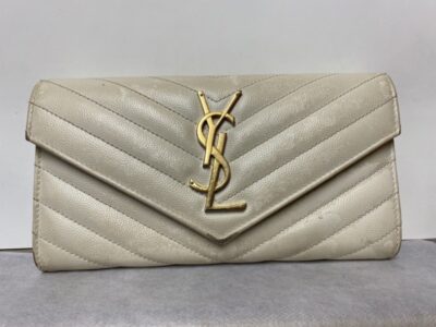 サンローラン財布_汚れや黒ずみ