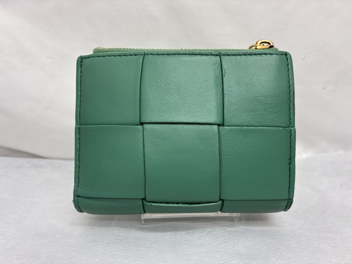 ボッテガ_イントレチャート_財布_正面_修理後