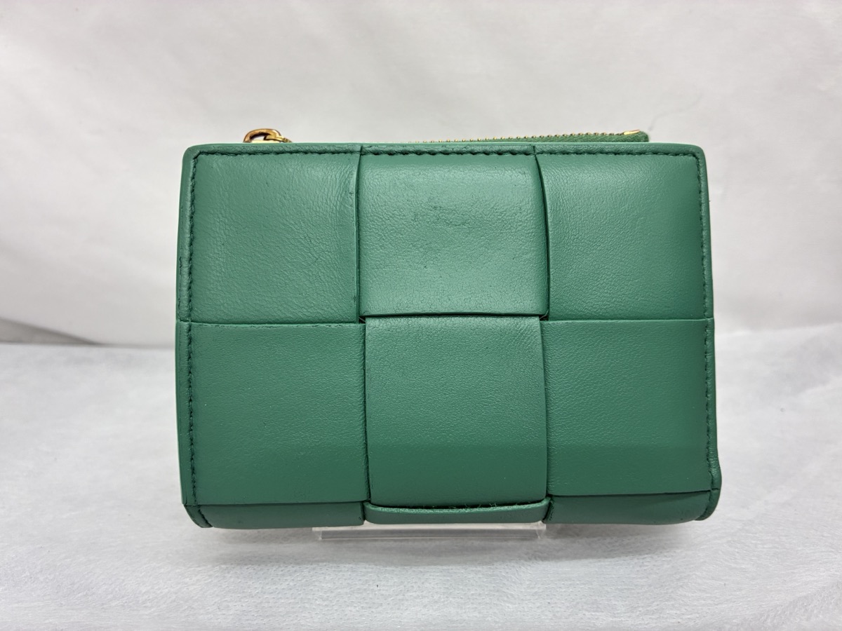 ボッテガ_イントレチャート_財布_背面_修理後