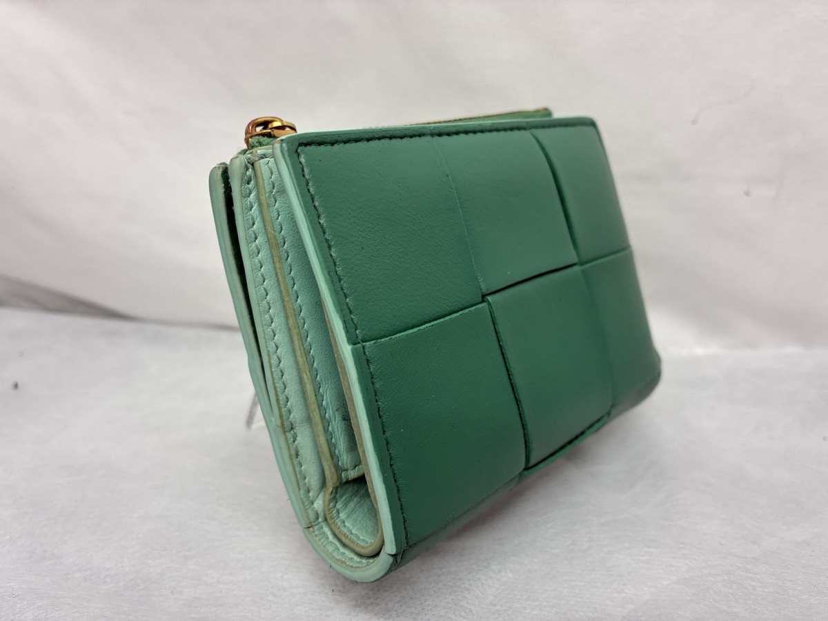 ボッテガ_イントレチャート_財布_背面左_修理後