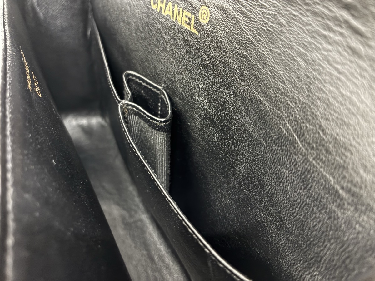 CHANEL_マトラッセ_ポケット内部_修理後