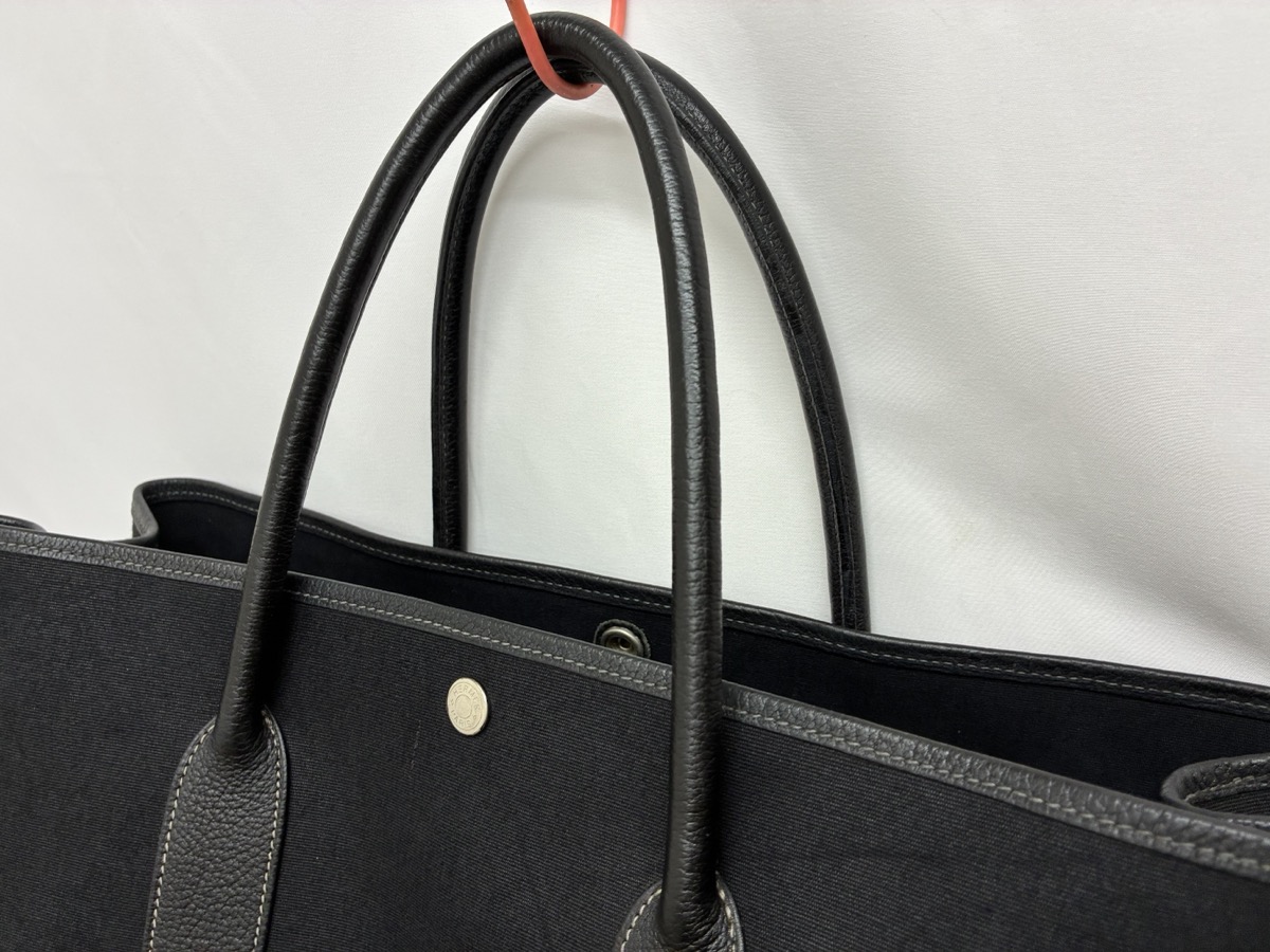 エルメス_ガーデンパーティー_持ち手_修理後