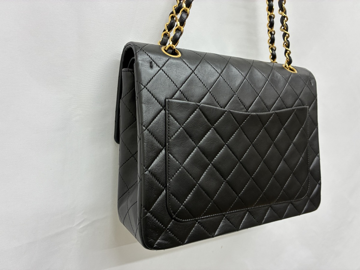 シャネル_マトラッセ_修理後_背面左