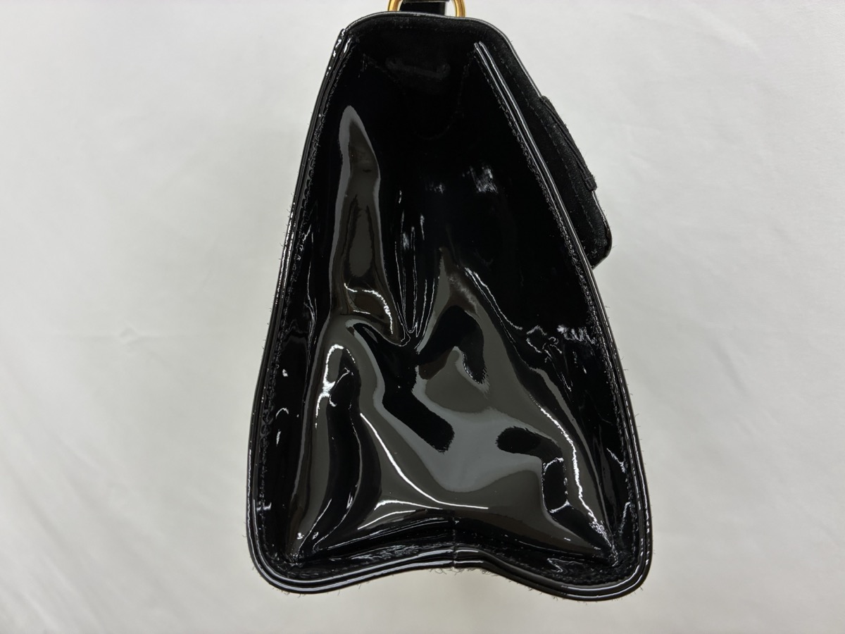 フェラガモ_エナメルバッグ_修理後_サイド2