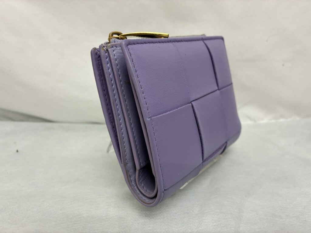 ボッテガヴェネタ 財布 リカラー修理後 サイド右