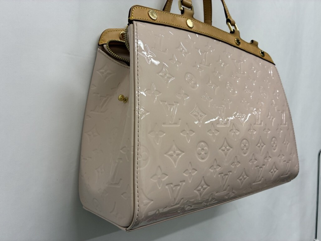 ルイヴィトン ヴェルニ ブレアMM ローズアンジェリーク 修理後 背面