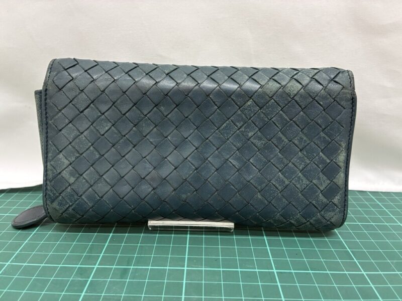 ボッテガ_長財布_修理前_背面
