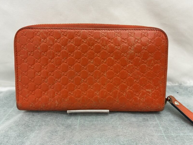 グッチシマ_長財布_背面_修理前