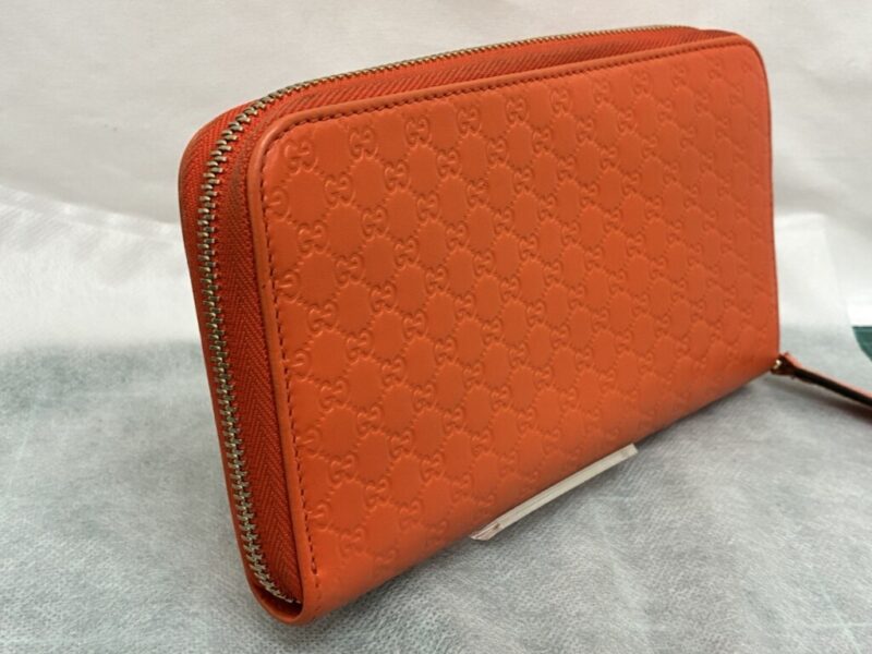 グッチシマ_長財布_背面左_修理後